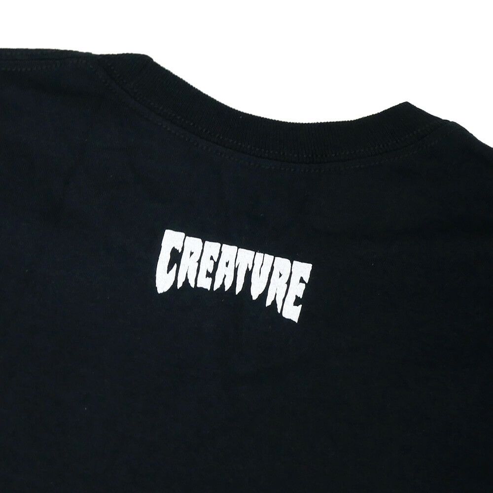 CREATURE LONG SLEEVE クリーチャー ロングスリーブTシャツ RESURRECTION XX BLACK スケートボード スケボー 4