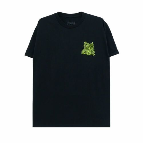  CREATURE T-SHIRT クリーチャー Tシャツ RESURRECTION XX BLACK スケートボード スケボー 1