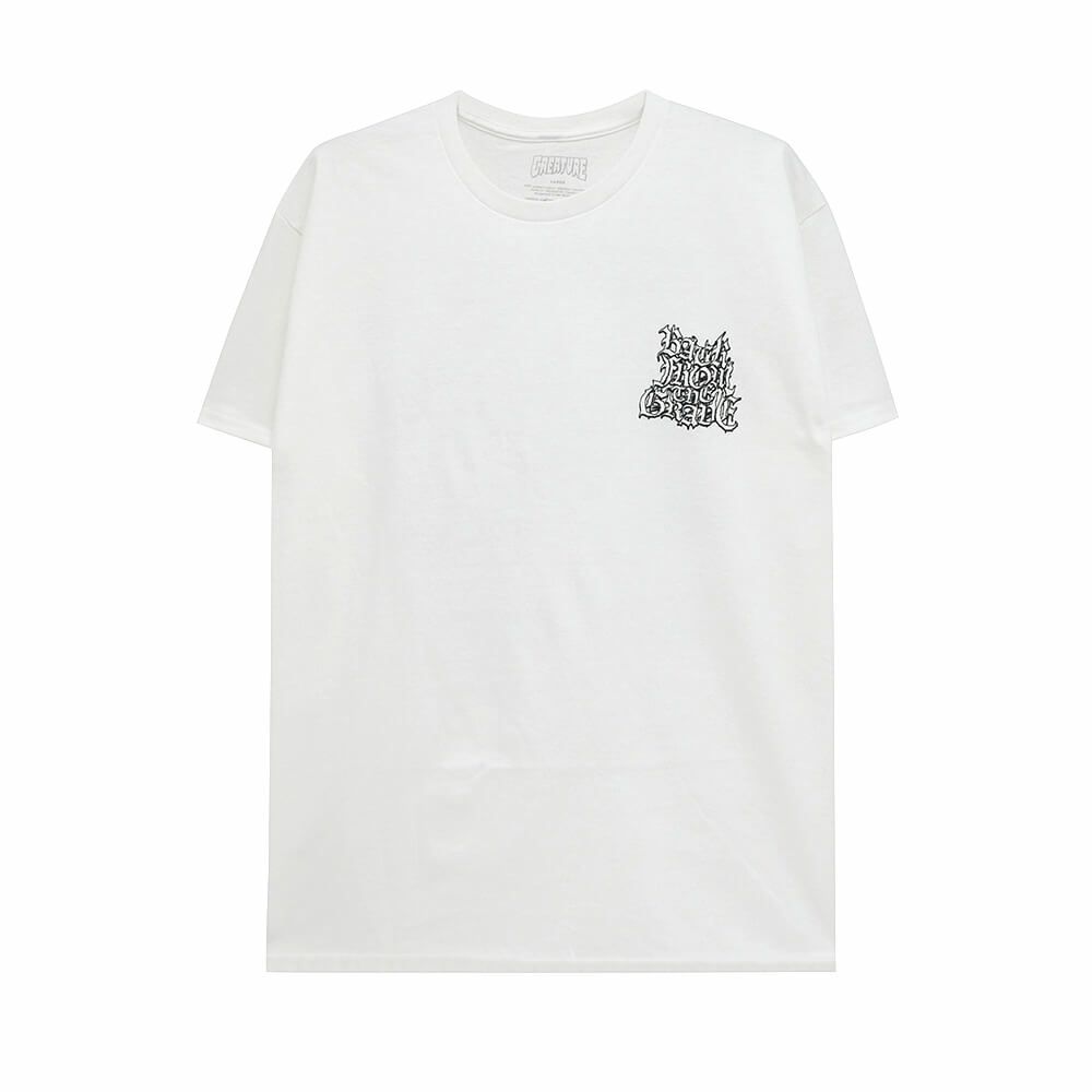 CREATURE T-SHIRT クリーチャー Tシャツ RESURRECTION XX WHITE スケートボード スケボー 1