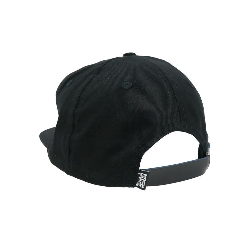 CREATURE CAP クリーチャー キャップ DEADLY SANDS STRAPBACK BLACK スケートボード スケボー 2