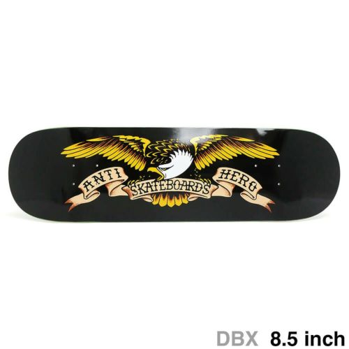 ANTIHERO DECK アンチヒーロー デッキ TEAM DBX EAGLE BLACK 8.5 スケートボード スケボー 1