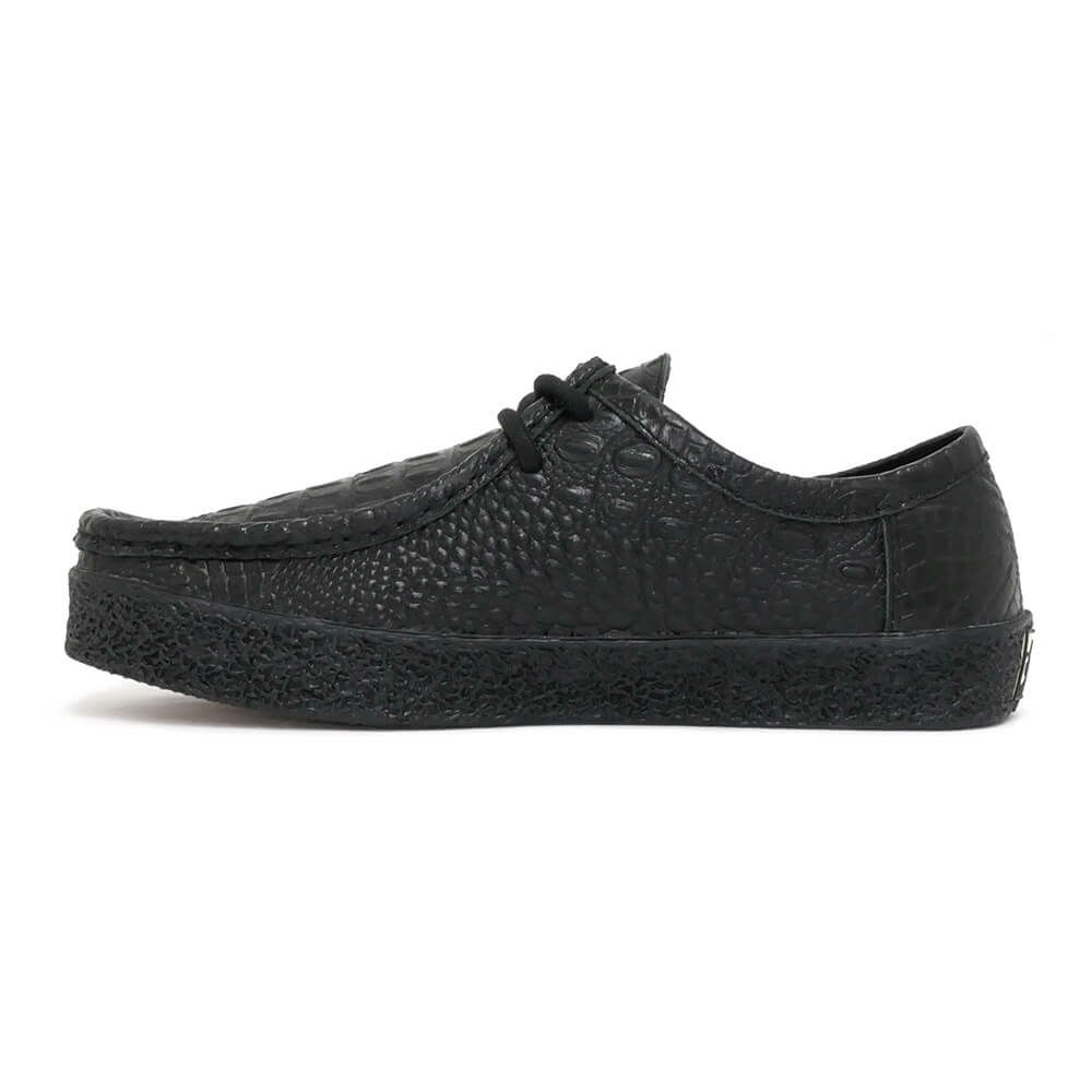 LAST RESORT AB SHOES ラストリゾートエービー シューズ スニーカー VM006 MOC CROC LO BLACK/BLACK スケートボード スケボー 6
