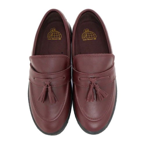 LAST RESORT AB SHOES ラストリゾートエービー シューズ スニーカー VM005 LOAFER LEATHER OXBLOOD/BLACK スケートボード スケボー 3