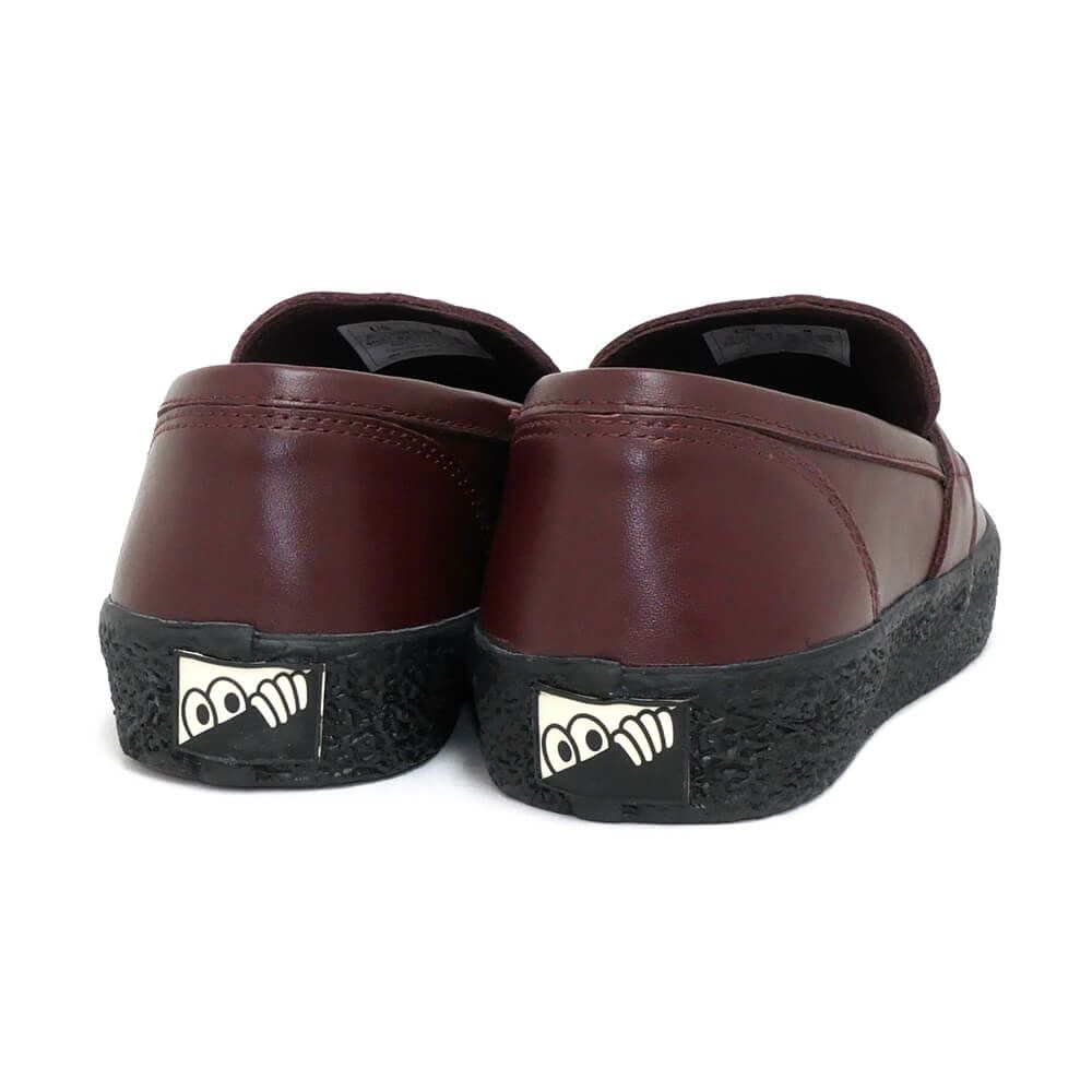 LAST RESORT AB SHOES ラストリゾートエービー シューズ スニーカー VM005 LOAFER LEATHER OXBLOOD/BLACK スケートボード スケボー 4