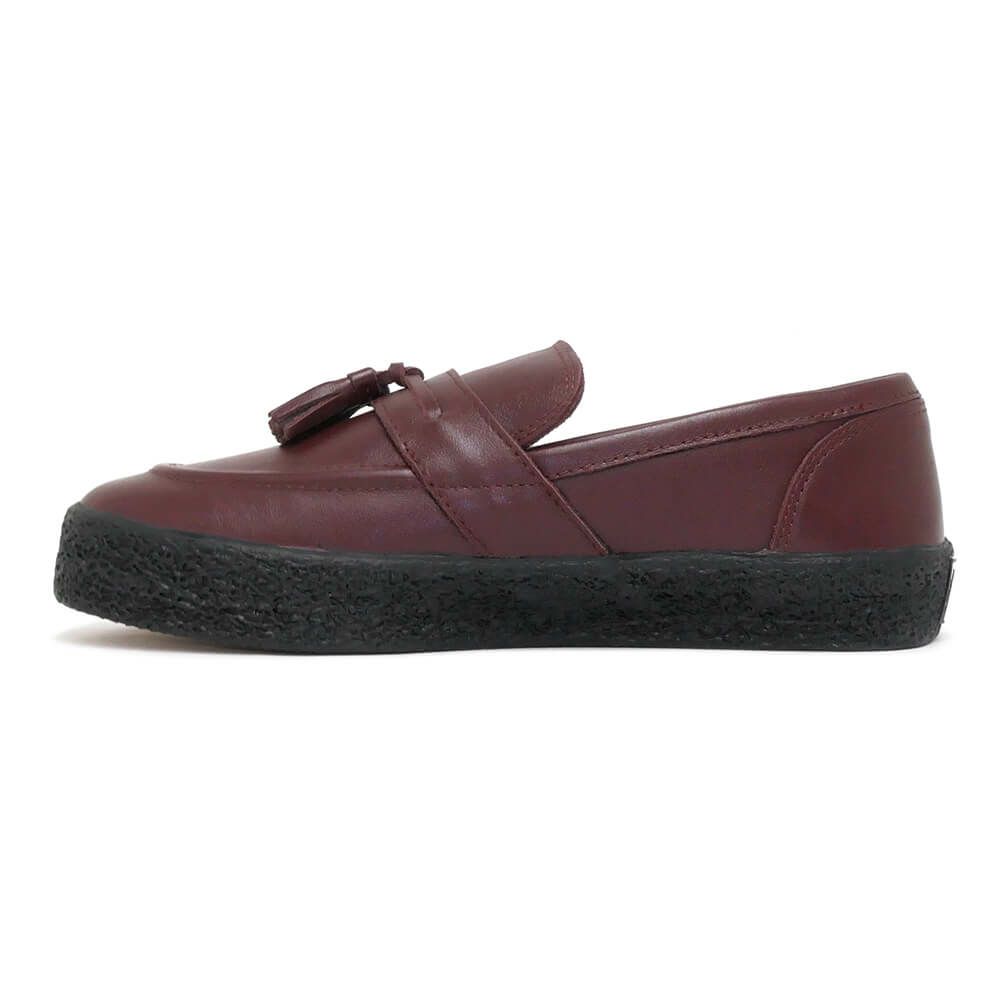 LAST RESORT AB SHOES ラストリゾートエービー シューズ スニーカー VM005 LOAFER LEATHER OXBLOOD/BLACK スケートボード スケボー 6