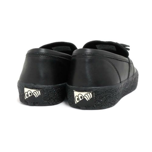 LAST RESORT AB SHOES ラストリゾートエービー シューズ スニーカー VM005 LOAFER LEATHER BLACK/BLACK スケートボード スケボー 4