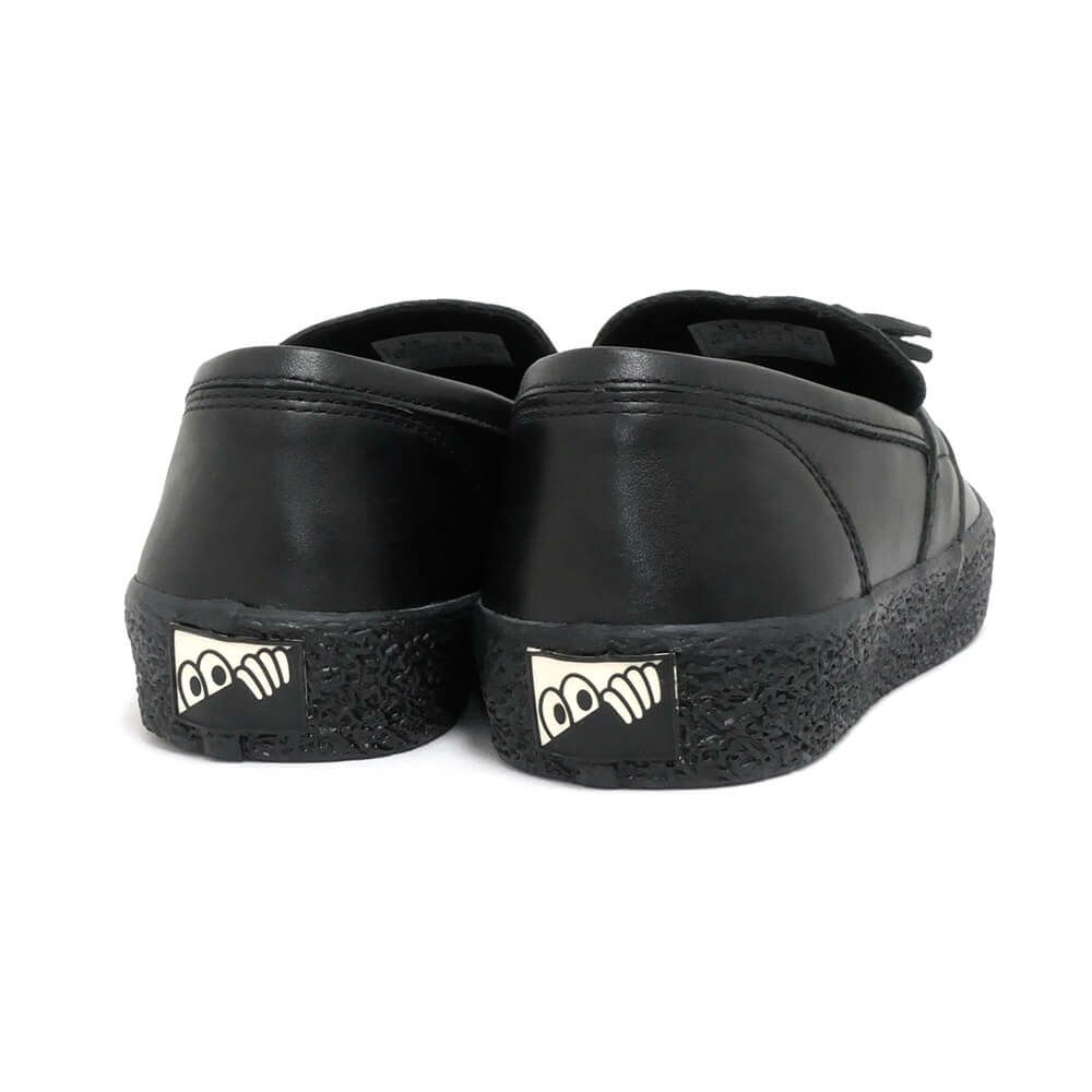 LAST RESORT AB SHOES ラストリゾートエービー シューズ スニーカー VM005 LOAFER LEATHER BLACK/BLACK スケートボード スケボー 4