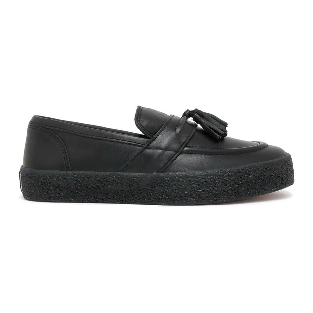 LAST RESORT AB SHOES ラストリゾートエービー シューズ スニーカー VM005 LOAFER LEATHER BLACK/BLACK スケートボード スケボー 5