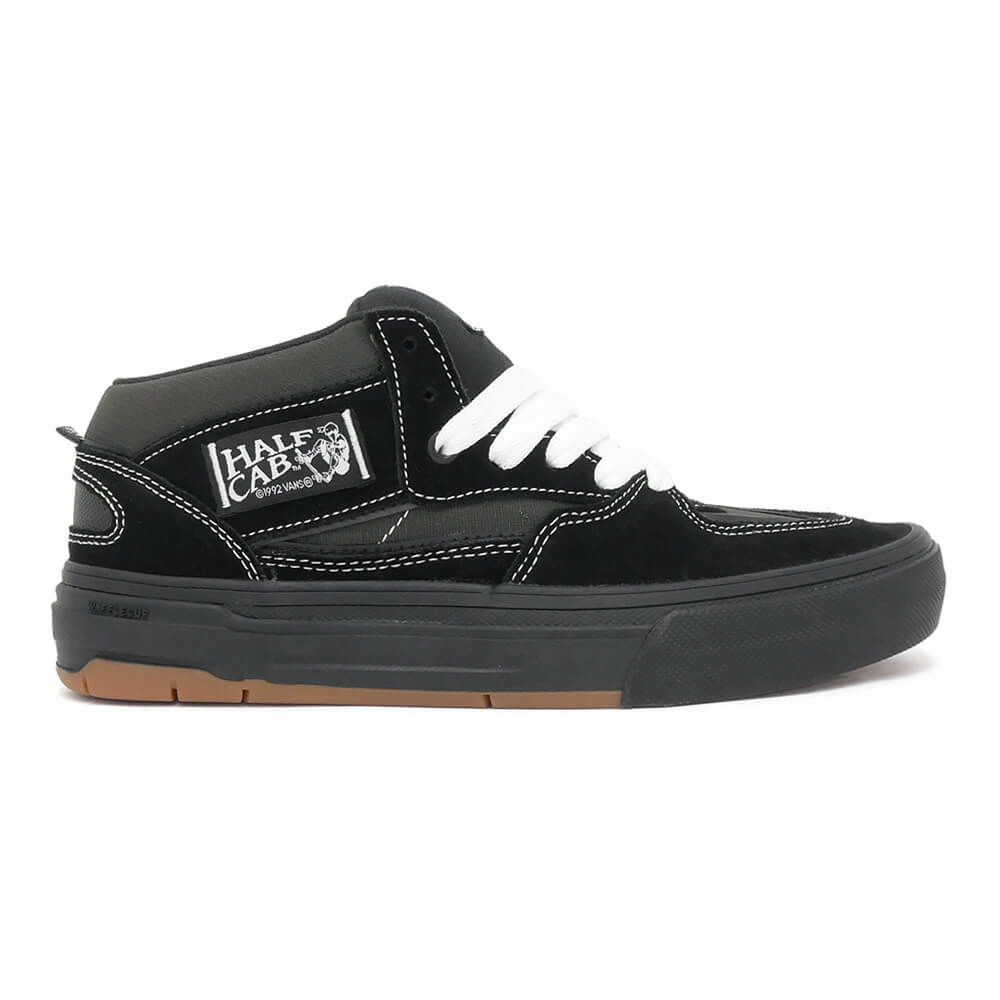VANS SHOES バンズ シューズ スニーカー ハーフキャブ SKATE HALF CAB WAFFLECUP BLACK/ASPHALT（US企画） スケートボード スケボー　4