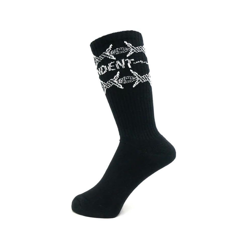  INDEPENDENT SOCKS インディペンデント ソックス 靴下 BRATRUD NOTEBOOK BLACK スケートボード スケボー 1