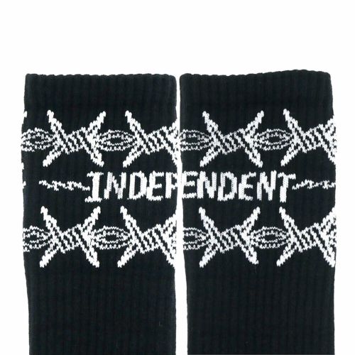  INDEPENDENT SOCKS インディペンデント ソックス 靴下 BRATRUD NOTEBOOK BLACK スケートボード スケボー 4