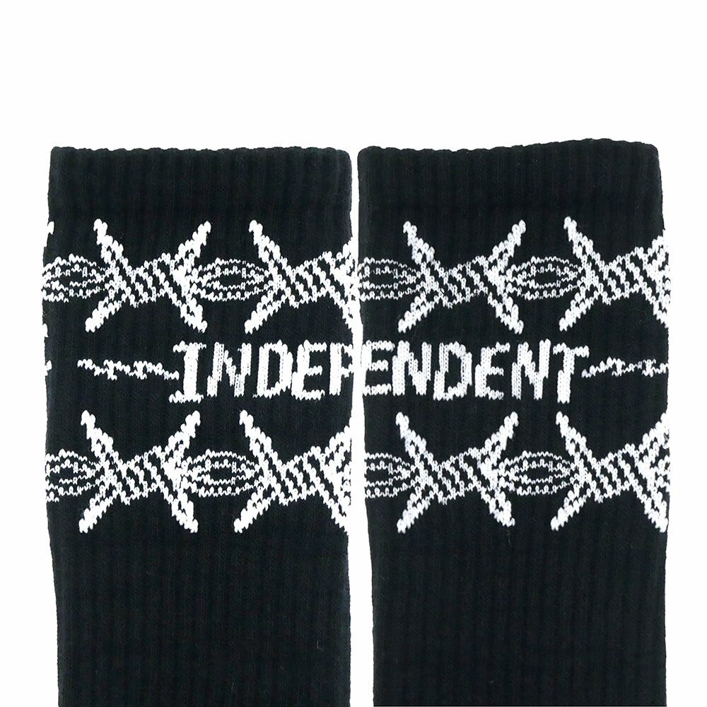  INDEPENDENT SOCKS インディペンデント ソックス 靴下 BRATRUD NOTEBOOK BLACK スケートボード スケボー 4