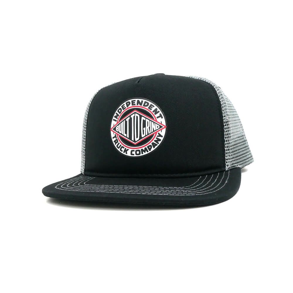  INDEPENDENT MESHCAP インディペンデント メッシュキャップ BTG SUMMIT TRUCKER BLACK/GREY スケートボード スケボー 