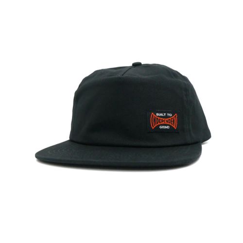  INDEPENDENT CAP インディペンデント キャップ BUILT TO GRIND SNAPBACK BLACK スケートボード スケボー 