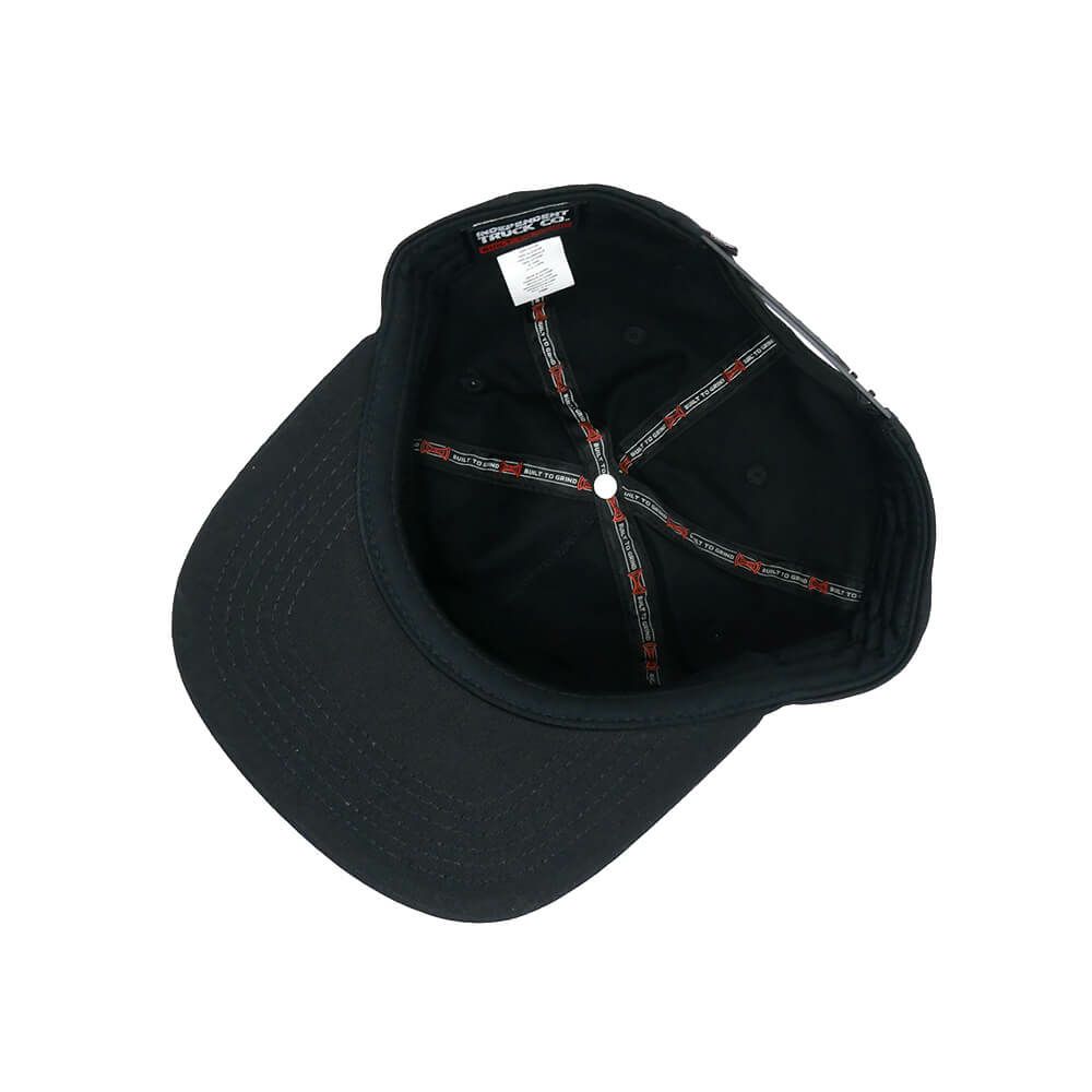  INDEPENDENT CAP インディペンデント キャップ BUILT TO GRIND SNAPBACK BLACK スケートボード スケボー 3