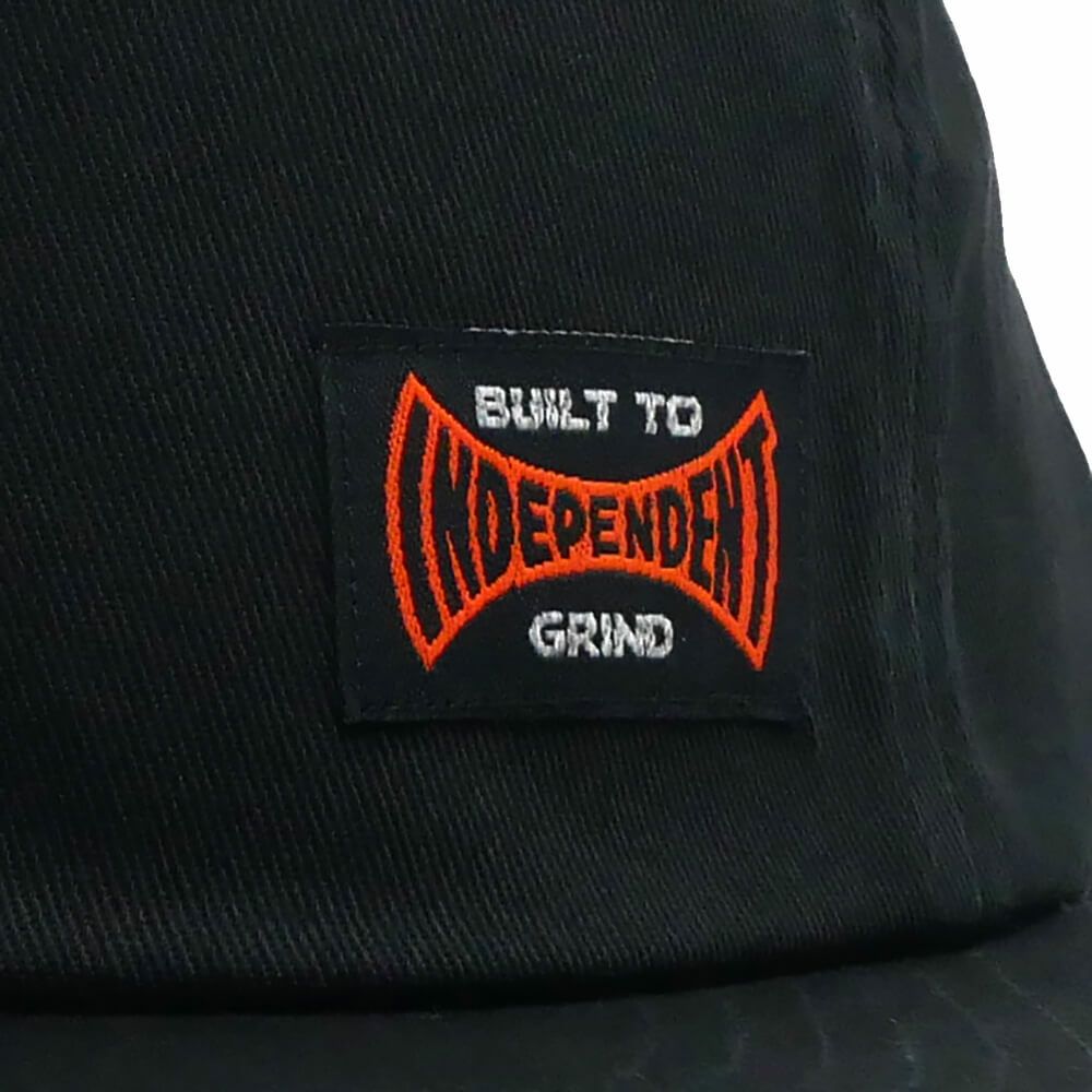  INDEPENDENT CAP インディペンデント キャップ BUILT TO GRIND SNAPBACK BLACK スケートボード スケボー 4