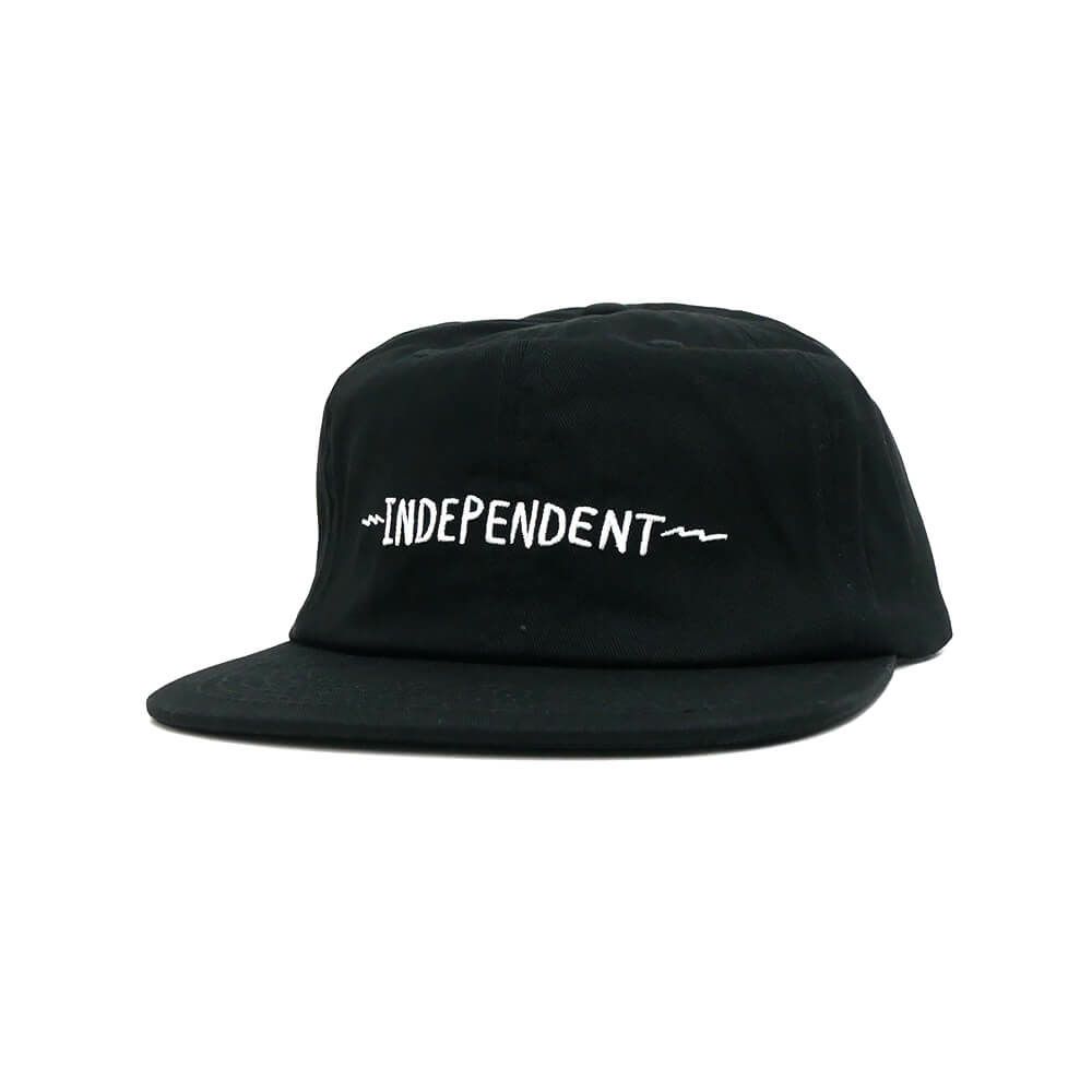  INDEPENDENT CAP インディペンデント キャップ BRATRUD NOTEBOOK SNAPBACK BLACK スケートボード スケボー 