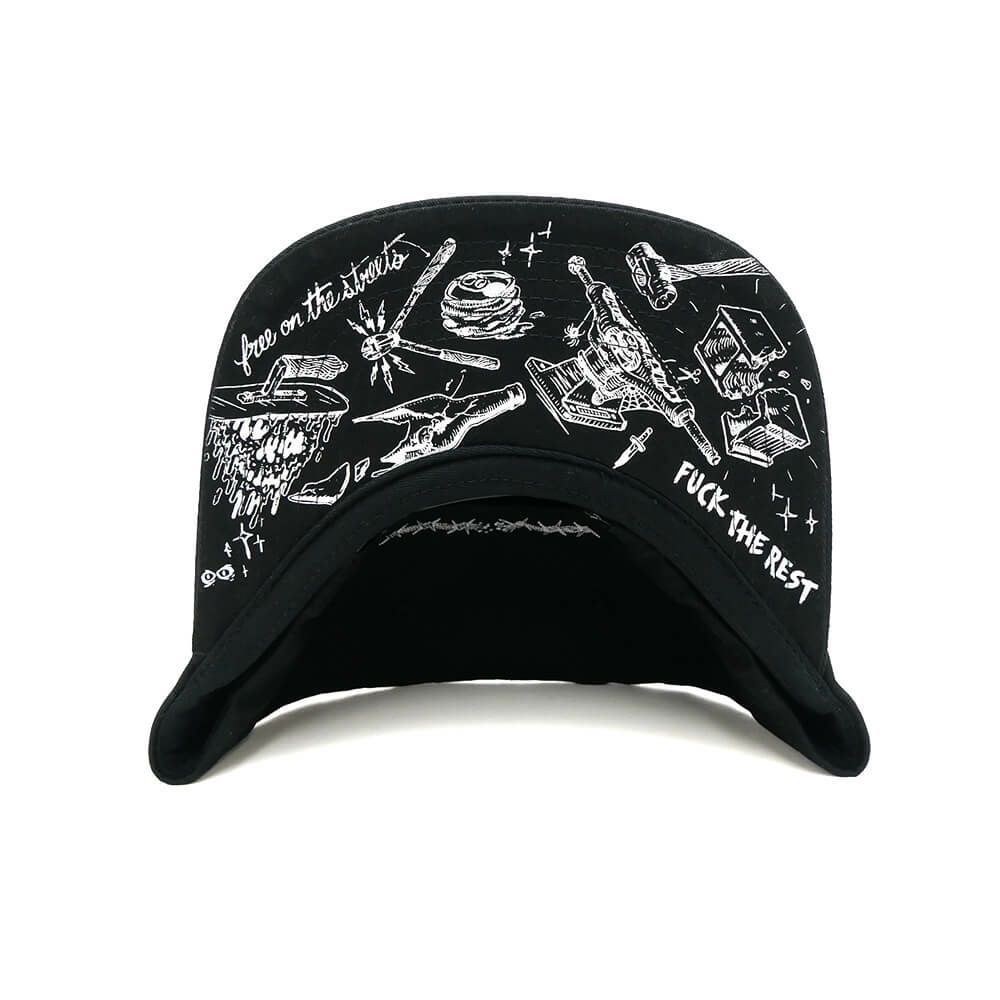  INDEPENDENT CAP インディペンデント キャップ BRATRUD NOTEBOOK SNAPBACK BLACK スケートボード スケボー 5