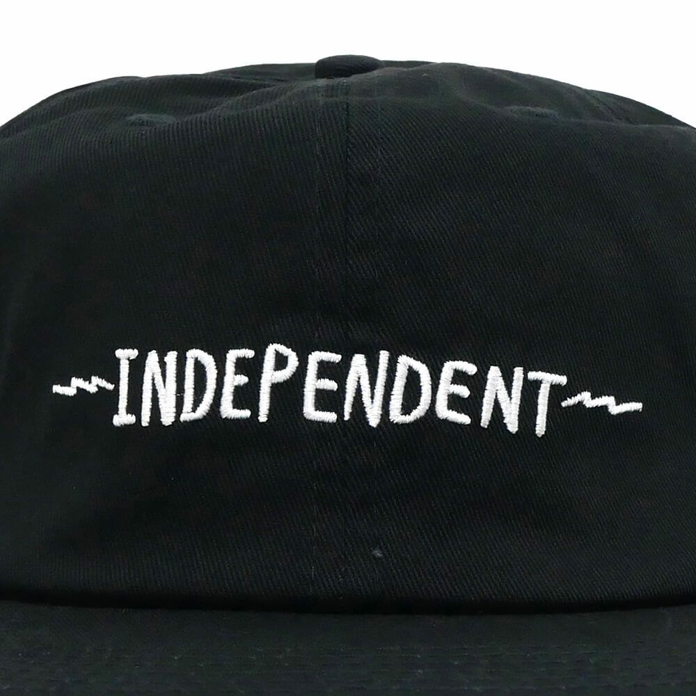  INDEPENDENT CAP インディペンデント キャップ BRATRUD NOTEBOOK SNAPBACK BLACK スケートボード スケボー 6