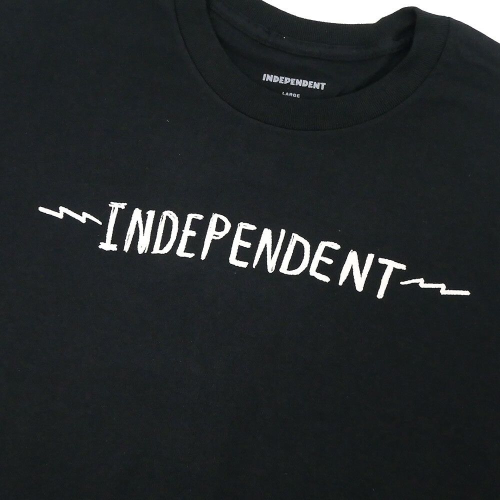  INDEPENDENT T-SHIRT インディペンデント Tシャツ BRATRUD NOTEBOOK BLACK スケートボード スケボー 2
