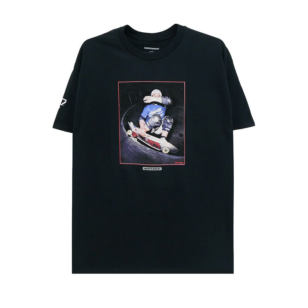  INDEPENDENT T-SHIRT インディペンデント Tシャツ DRESSEN TURF PARK BLACK スケートボード スケボー 