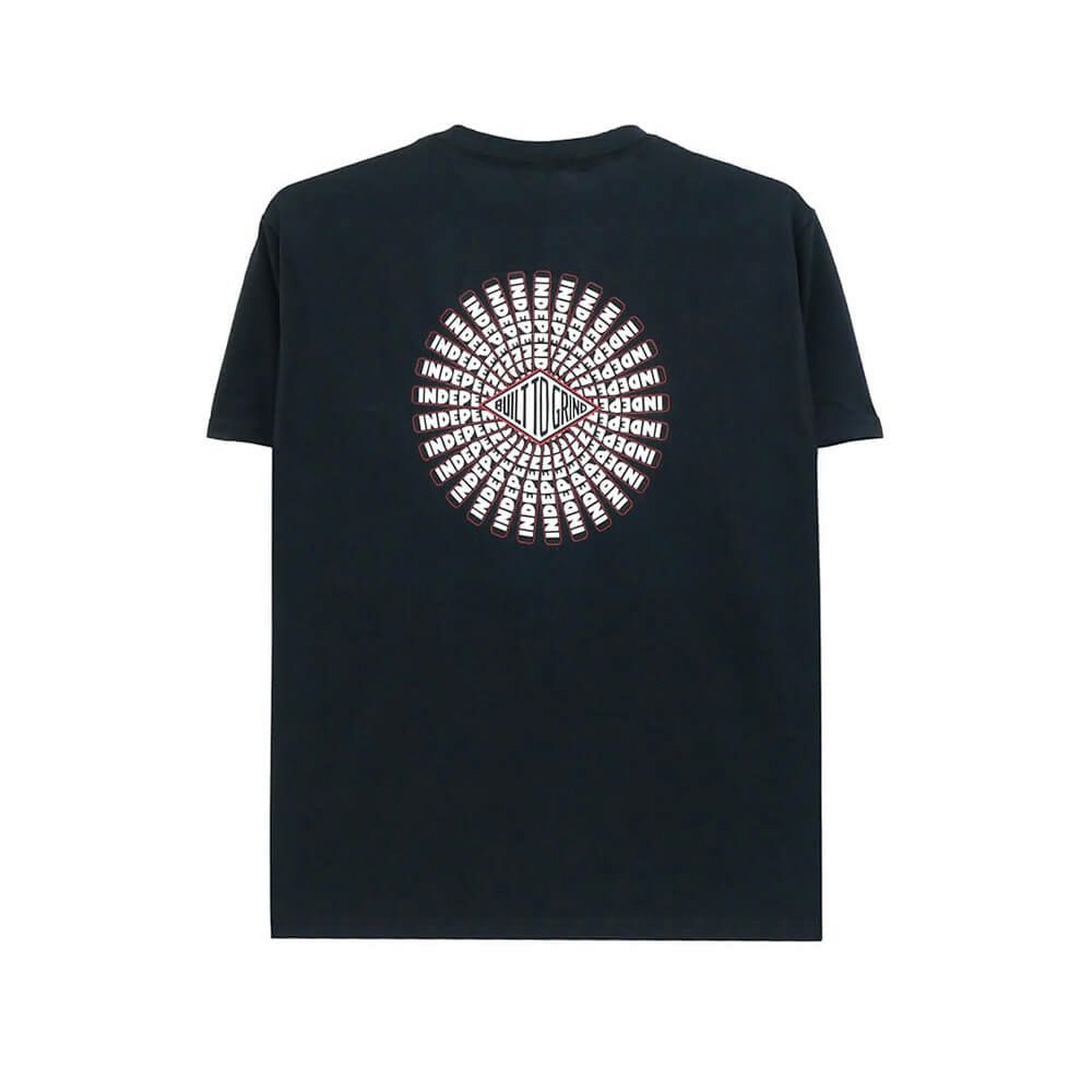  INDEPENDENT T-SHIRT インディペンデント Tシャツ（子供用） REVOLUTION YOUTH BLACK スケートボード スケボー 