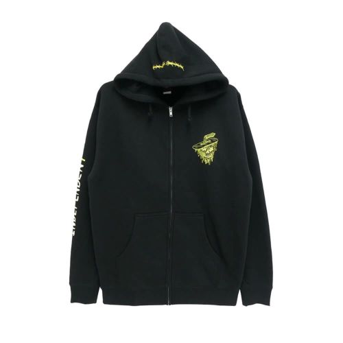  INDEPENDENT HOOD インディペンデント パーカー BRATRUD NOTEBOOK ZIP BLACK スケートボード スケボー 1