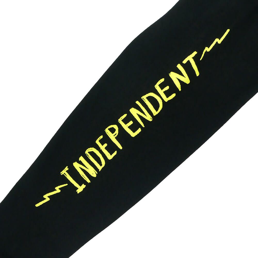  INDEPENDENT HOOD インディペンデント パーカー BRATRUD NOTEBOOK ZIP BLACK スケートボード スケボー 4