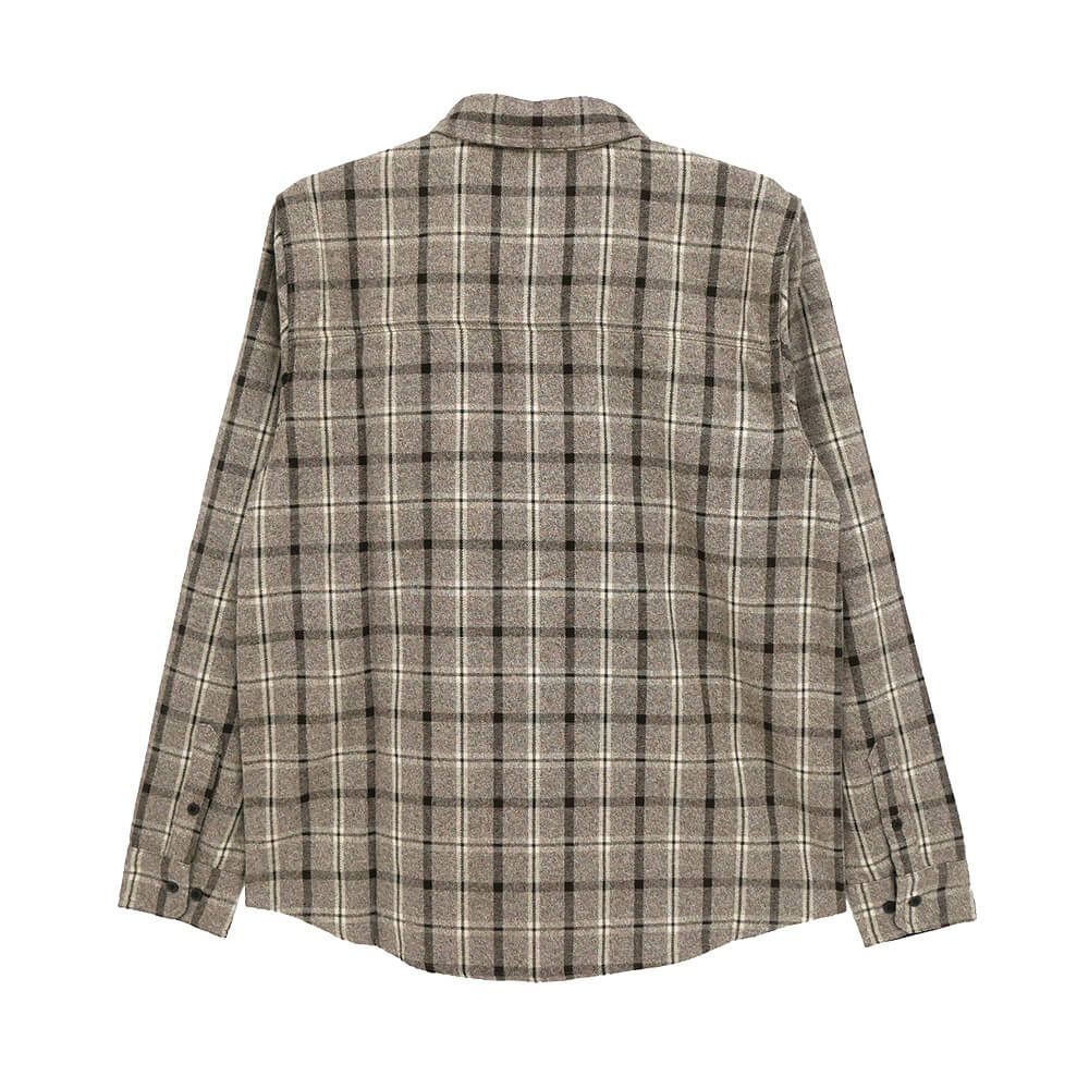  INDEPENDENT LONG SLEEVE インディペンデント 長袖シャツ BELMONT FLANNEL SHIRTS CONCRETE スケートボード スケボー 4