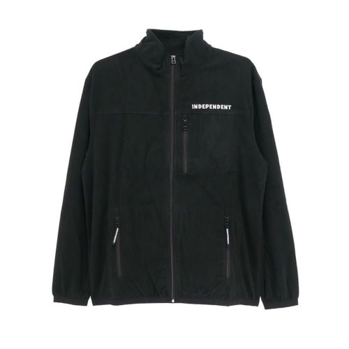  INDEPENDENT JACKET インディペンデント ジャケット BTG FLEECE BLACK スケートボード スケボー 