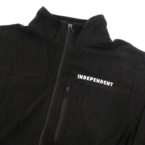  INDEPENDENT JACKET インディペンデント ジャケット BTG FLEECE BLACK スケートボード スケボー 1