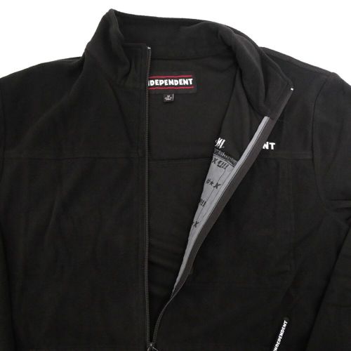  INDEPENDENT JACKET インディペンデント ジャケット BTG FLEECE BLACK スケートボード スケボー 2