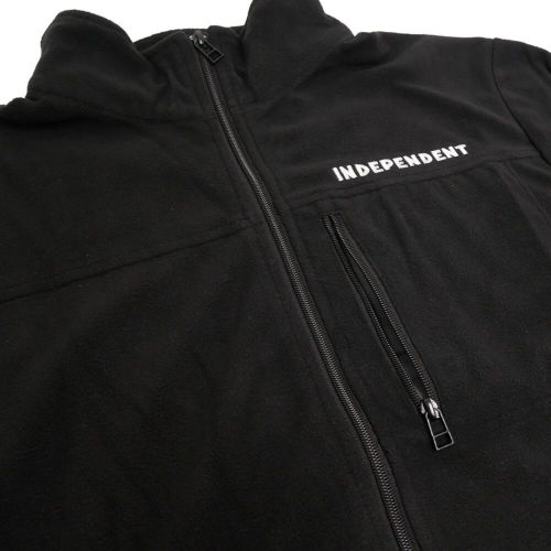  INDEPENDENT JACKET インディペンデント ジャケット BTG FLEECE BLACK スケートボード スケボー 3