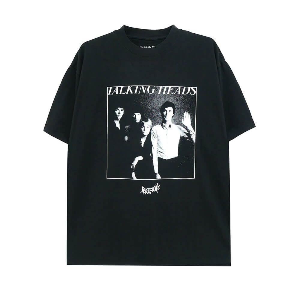  WELCOME T-SHIRT ウェルカム Tシャツ TALKING HEADS x WELCOME QUARTET BLACK スケートボード スケボー 