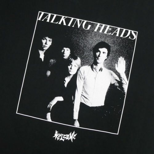  WELCOME T-SHIRT ウェルカム Tシャツ TALKING HEADS x WELCOME QUARTET BLACK スケートボード スケボー 1