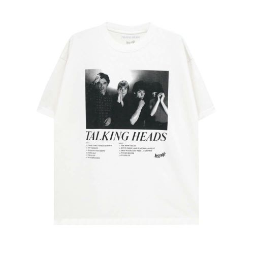 WELCOME T-SHIRT ウェルカム Tシャツ TALKING HEADS x WELCOME TRACK LIST WHITE スケートボード スケボー 