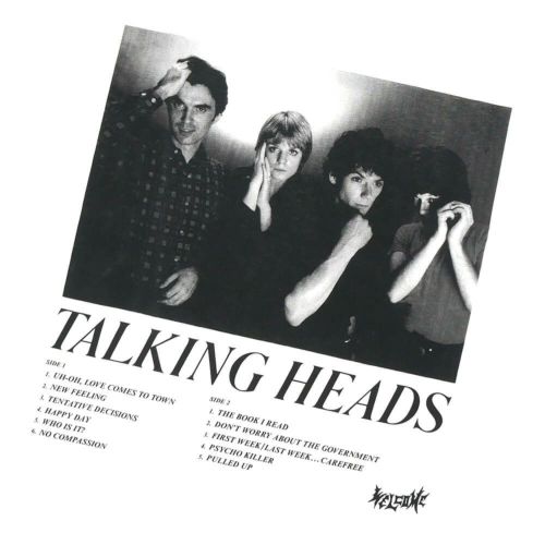 WELCOME T-SHIRT ウェルカム Tシャツ TALKING HEADS x WELCOME TRACK LIST WHITE スケートボード スケボー 1
