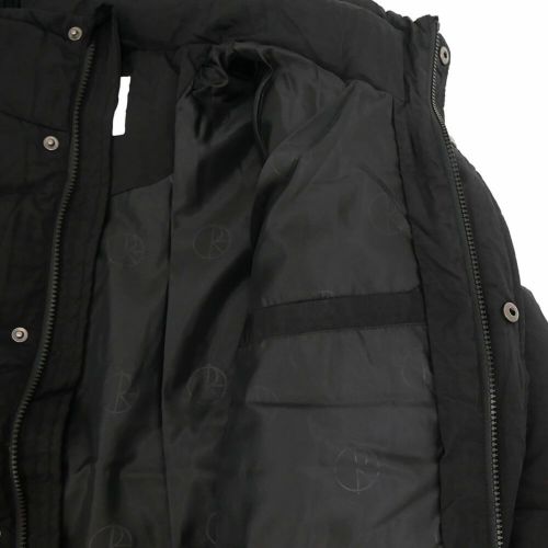 POLAR JACKET ポーラー ジャケット BASIC PUFFER BLACK スケートボード スケボー 4