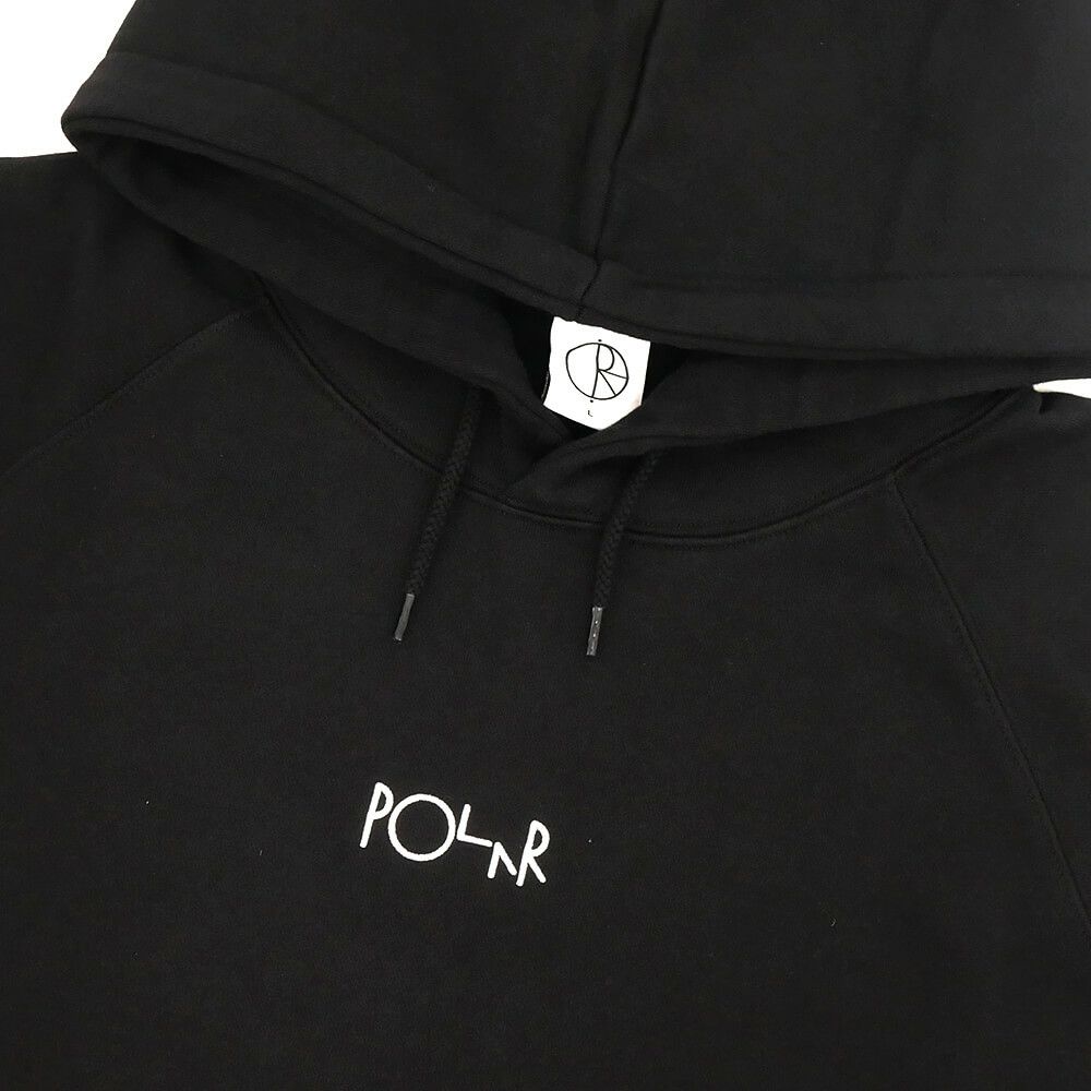  POLAR HOOD ポーラー パーカー DEFAULT BLACK スケートボード スケボー 1