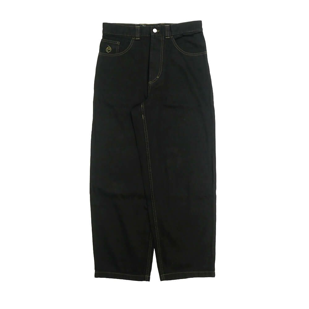 POLAR JEANS ポーラー パンツ ジーンズ ビッグボーイ BIG BOY BLACK/DARK OLIVE スケートボード スケボー 