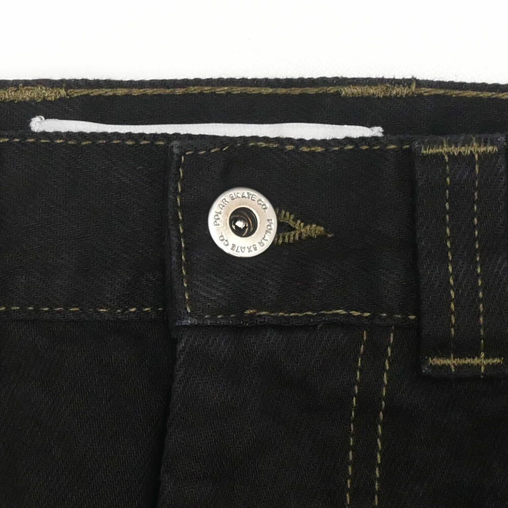POLAR JEANS ポーラー パンツ ジーンズ ビッグボーイ BIG BOY BLACK/DARK OLIVE スケートボード スケボー 2