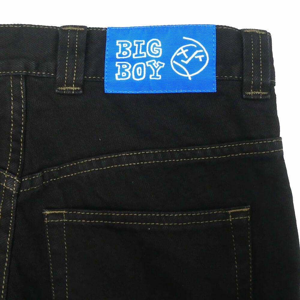 POLAR JEANS ポーラー パンツ ジーンズ ビッグボーイ BIG BOY BLACK/DARK OLIVE スケートボード スケボー 4
