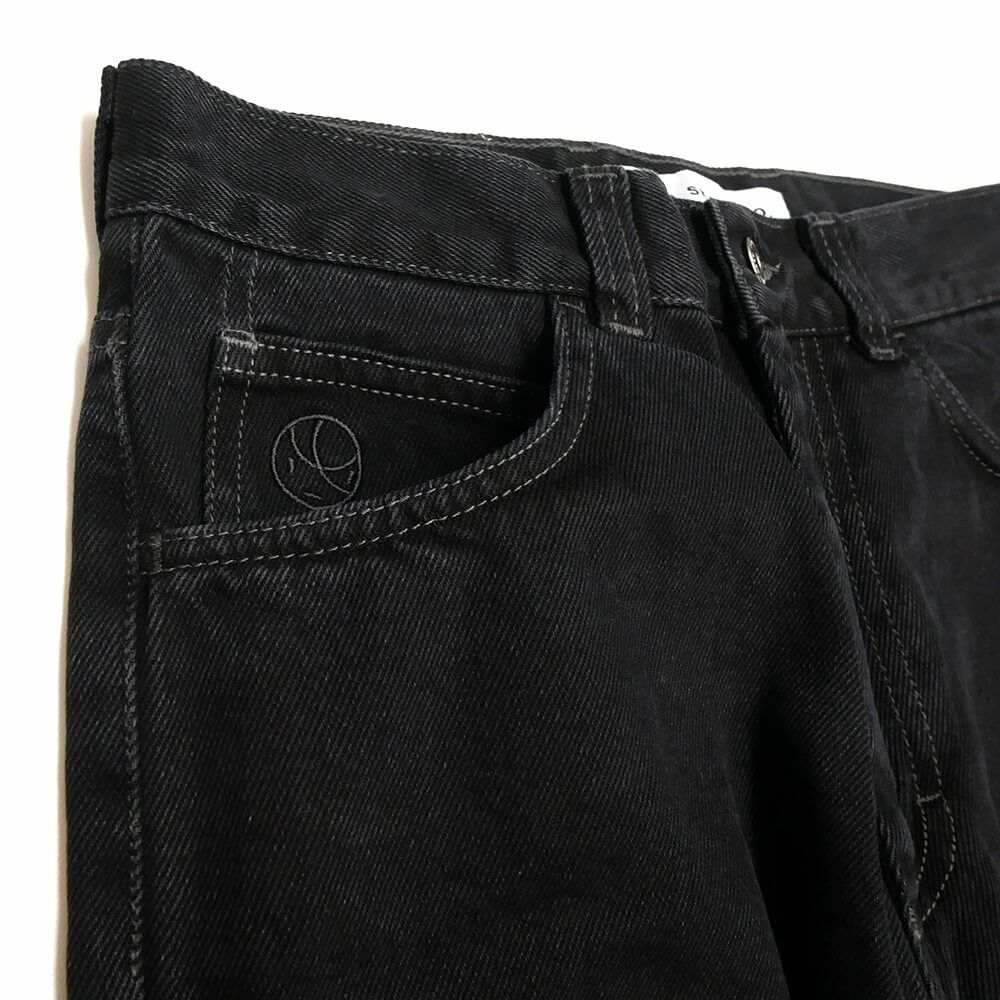 POLAR JEANS ポーラー パンツ ジーンズ 91! DENIM AGED BLACK スケートボード スケボー 1