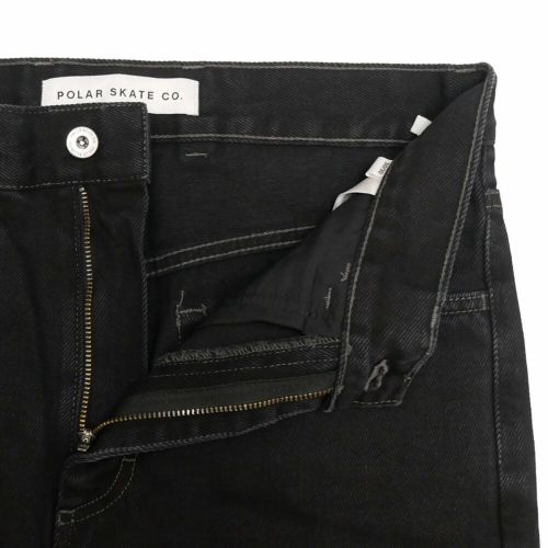 POLAR JEANS ポーラー パンツ ジーンズ 91! DENIM AGED BLACK スケートボード スケボー 3