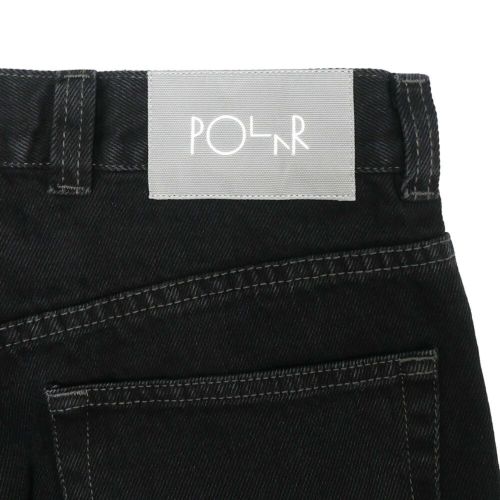 POLAR JEANS ポーラー パンツ ジーンズ 91! DENIM AGED BLACK スケートボード スケボー 4