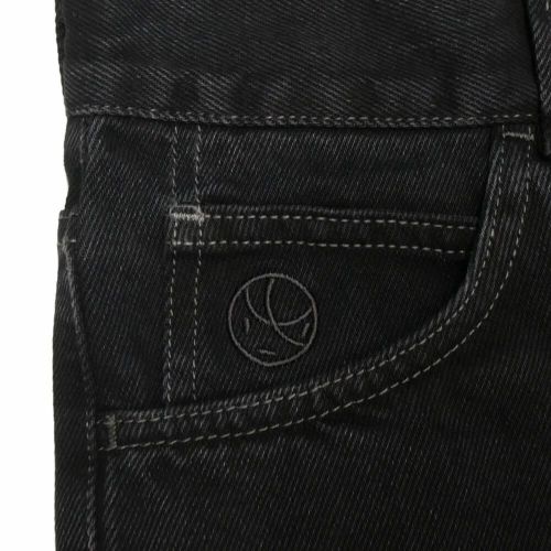 POLAR JEANS ポーラー パンツ ジーンズ 91! DENIM AGED BLACK スケートボード スケボー 7