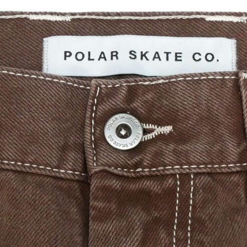 POLAR JEANS ポーラー パンツ ジーンズ 93! DENIM BROWN STONE スケートボード スケボー 2