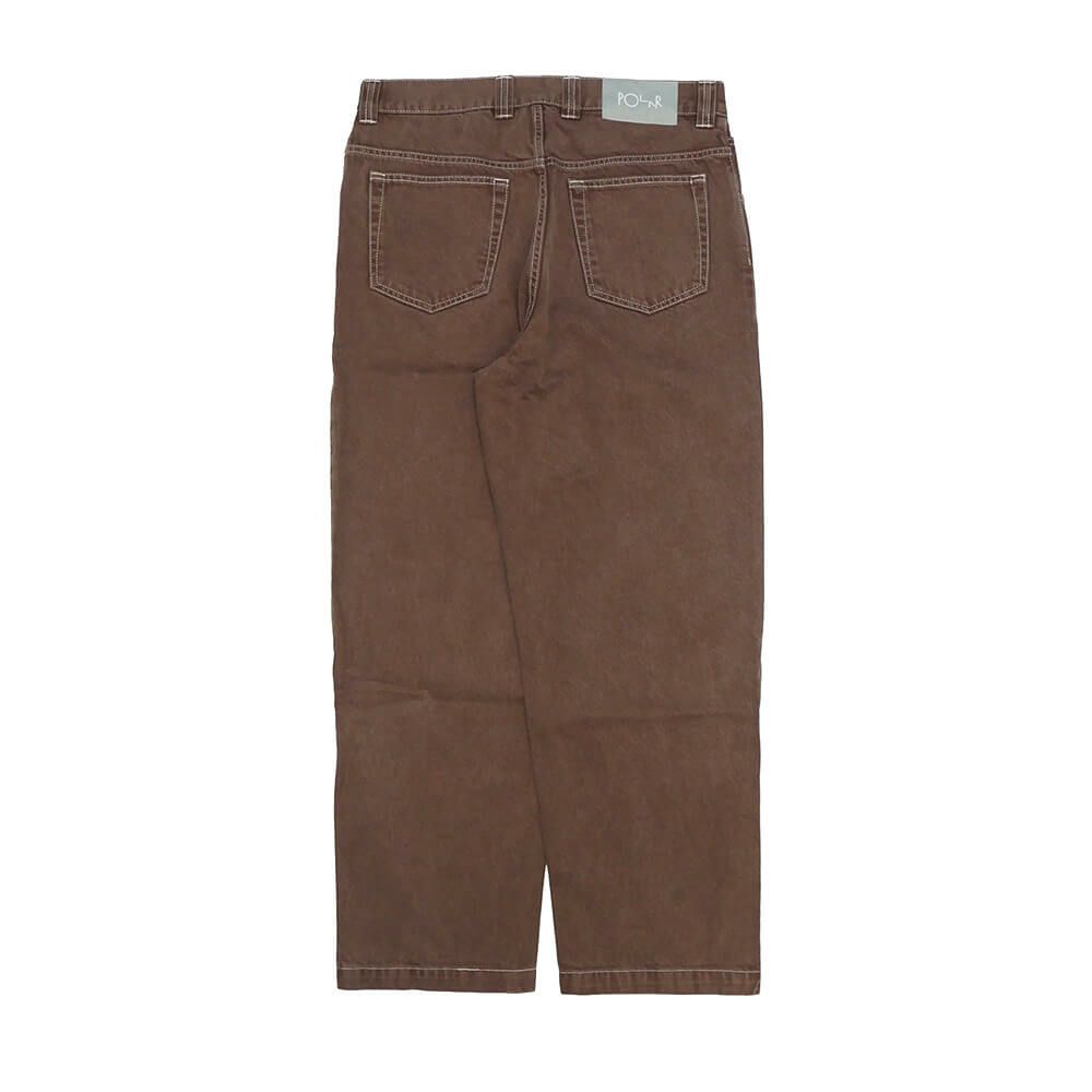 POLAR JEANS ポーラー パンツ ジーンズ 93! DENIM BROWN STONE スケートボード スケボー 6