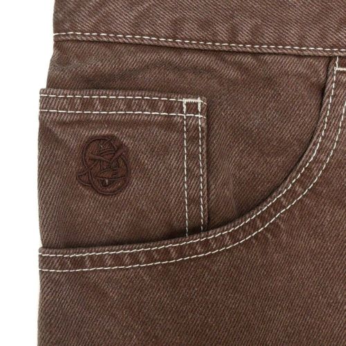 POLAR JEANS ポーラー パンツ ジーンズ 93! DENIM BROWN STONE スケートボード スケボー 7