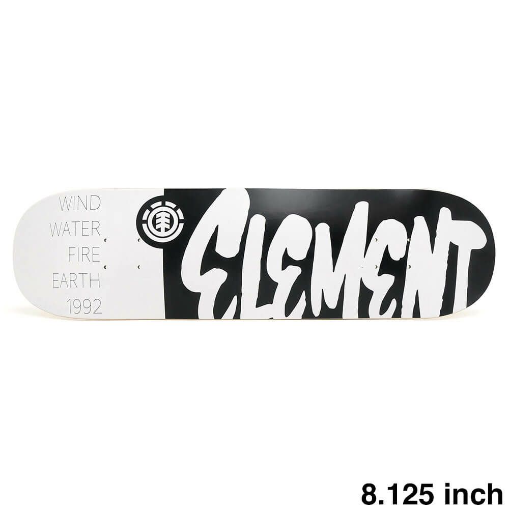 ELEMENT DECK エレメント デッキ TEAM PUFFYS BLACK 8.125 スケートボード スケボー 1